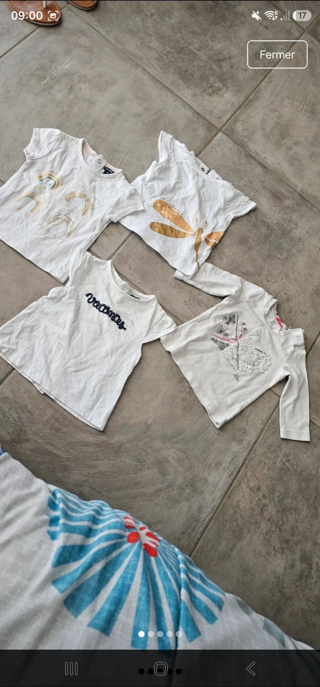 Lots 4 tee-shirt 3 mois 